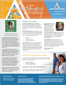 Advanced Financial FCU Summer 2025